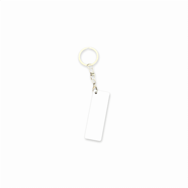 Keychain Rectangle Shaped