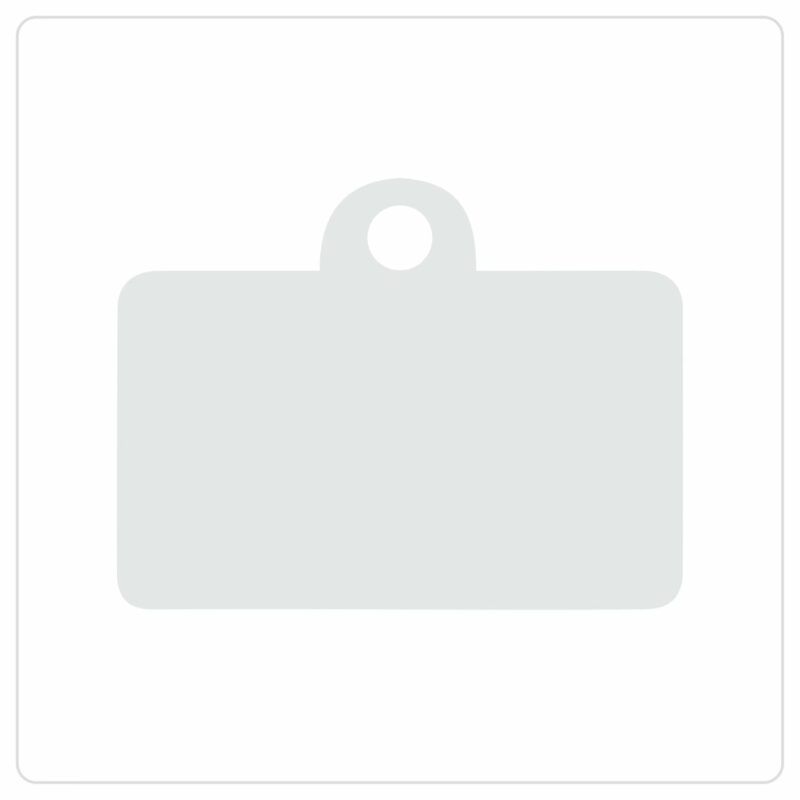 pet tags rectangle Pet Tags Rectangle Shaped