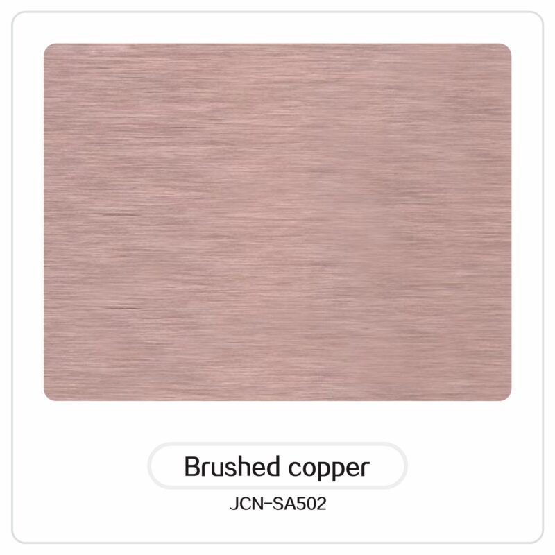 brushed copper