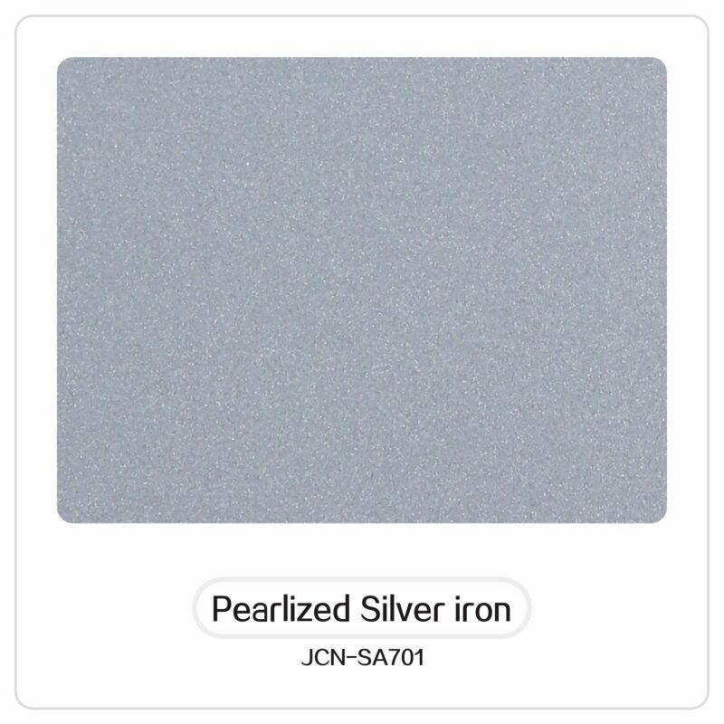 Pearlized Silver iron